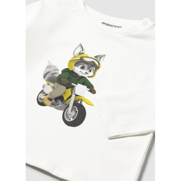 ΠΑΙΔΙΚΗ ΜΠΛΟΥΖΑ ΕΚΡΟΥ ΑΓΟΡΙ MAYORAL 15-02065-020 - Image 4