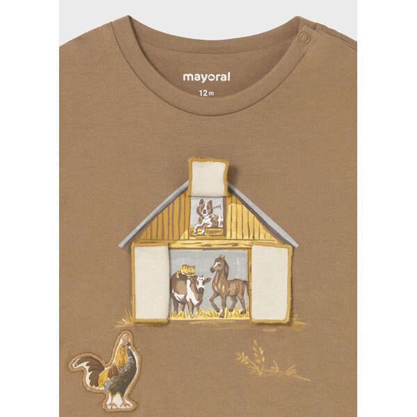 ΠΑΙΔΙΚΗ ΜΠΛΟΥΖΑ ΚΑΦΕ  ΑΓΟΡΙ MAYORAL 15-02067-031 - Image 4