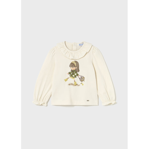 15-02076-021-L-4 ΠΑΙΔΙΚΗ ΜΠΛΟΥΖΑ ΠΡΑΣΙΝΟ ΚΟΡΙΤΣΙ MAYORAL 15-02076-021 - Image 1