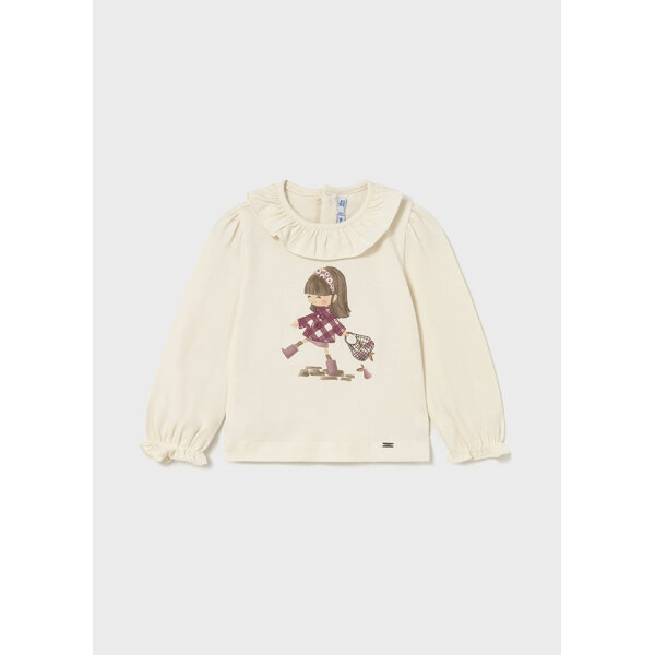 15-02076-022-L-4 ΠΑΙΔΙΚΗ ΜΠΛΟΥΖΑ ΡΟΖ ΚΟΡΙΤΣΙ MAYORAL 15-02076-022 - Image 1