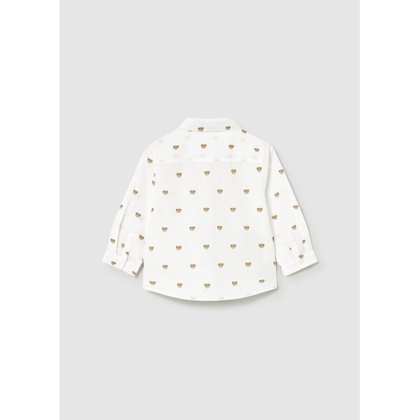 ΠΑΙΔΙΚΟ ΠΟΥΚΑΜΙΣΟ ΜΕ ΣΤΑΜΠΕΣ  ΑΓΟΡΙ MAYORAL 15-02107-087 - Image 2