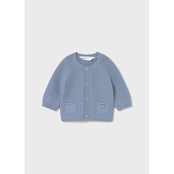 ΒΡΕΦΙΚΗ ΖΑΚΕΤΑ ΠΛΕΧΤΗ ΓΑΛΑΖΙΟ ΑΓΟΡΙ MAYORAL 15-02337-046 - Image 1