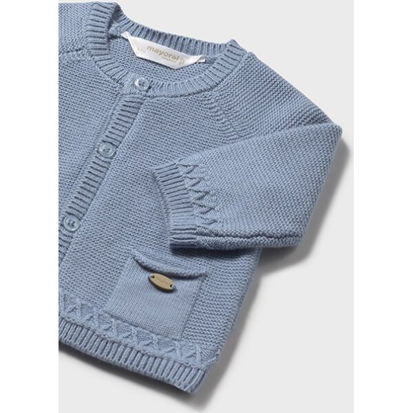 ΒΡΕΦΙΚΗ ΖΑΚΕΤΑ ΠΛΕΧΤΗ ΓΑΛΑΖΙΟ ΑΓΟΡΙ MAYORAL 15-02337-046 - Image 3