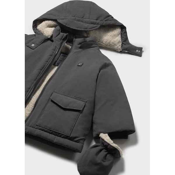 ΠΑΙΔΙΚΟ ΠΑΡΚΑ ΓΚΡΙ  ΑΓΟΡΙ MAYORAL 15-02421-044 - Image 3