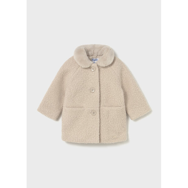 ΠΑΙΔΙΚΟ ΠΑΛΤΟ ΜΠΕΖ ΚΟΡΙΤΣΙ MAYORAL 15-02432-073 - Image 1