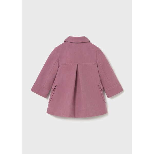 ΠΑΙΔΙΚΟ ΠΑΛΤΟ ΥΦΑΣΜΑΤΙΝΟ ΡΟΖ ΚΟΡΙΤΣΙ MAYORAL 15-02433-025 - Image 2