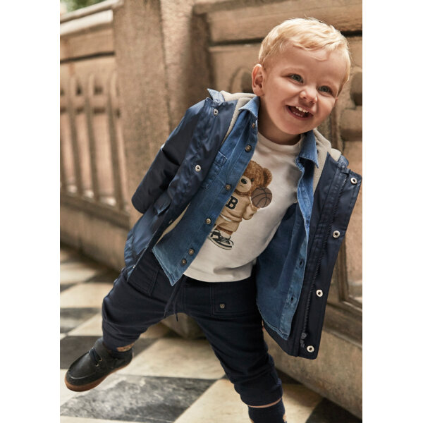 ΠΑΙΔΙΚΟ ΠΑΝΤΕΛΟΝΙ ΜΠΛΕ JOGGER  ΑΓΟΡΙ MAYORAL 15-02503-074 - Image 2