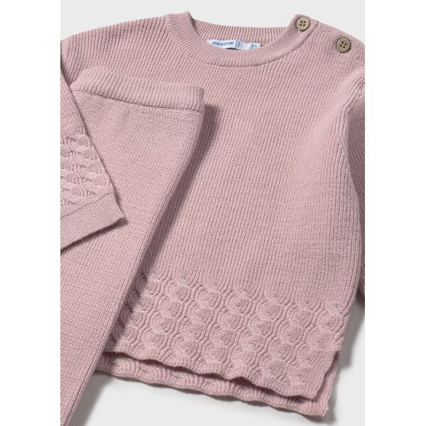 ΠΑΙΔΙΚΟ ΣΕΤ ΜΕ ΠΑΝΤΕΛΟΝΙ ΠΛΕΧΤΟ ΡΟΖ ΚΟΡΙΤΣΙ MAYORAL 15-02592-010 - Image 4