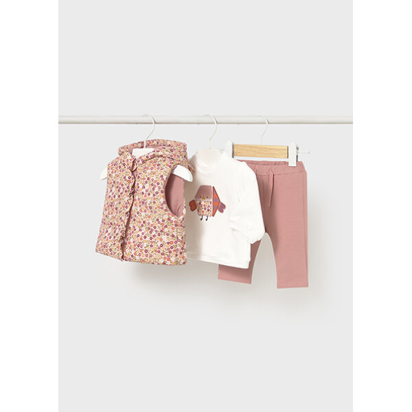 ΒΡΕΦΙΚΗ ΦΟΡΜΑ ΜΕ ΓΙΛΕΚΟ ΡΟΖ ΚΟΡΙΤΣΙ MAYORAL 15-02632-081 - Image 1