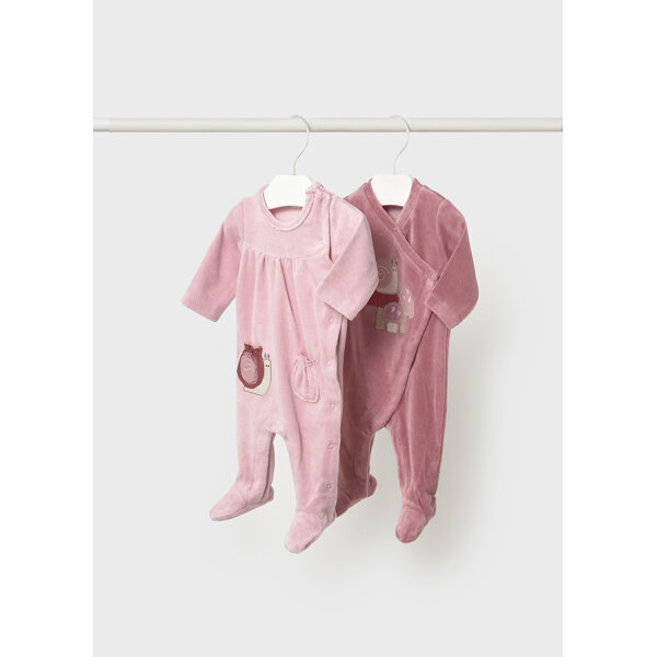 15-02706-012-L-4 ΒΡΕΦΙΚΟ ΣΕΤ 2 ΦΟΡΜΑΚΙΑ ΒΕΛΟΥΤΕ  ΚΟΡΙΤΣΙ MAYORAL 15-02706-012 - Image 1