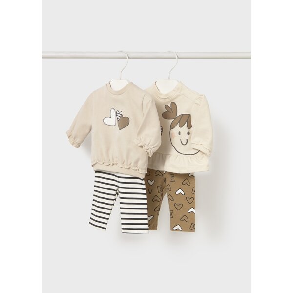 15-02710-020-L-4 ΒΡΕΦΙΚΟ ΣΕΤ ΚΟΛΑΝ 4 ΤΜΧ ΜΠΕΖ ΚΟΡΙΤΣΙ MAYORAL 15-02710-020 - Image 1