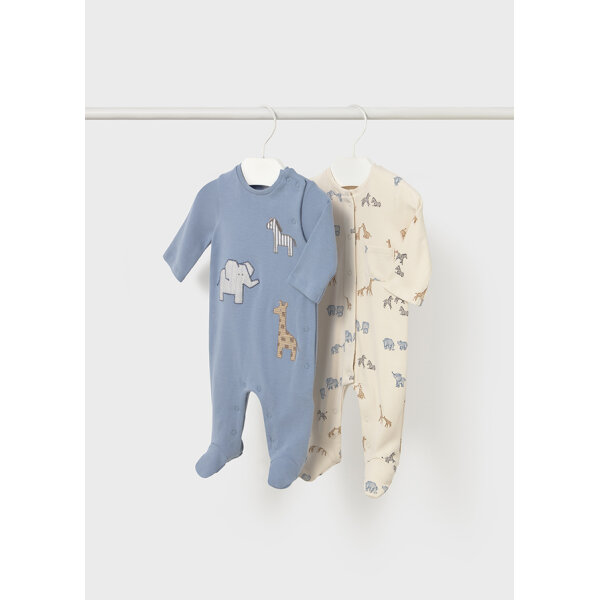 ΒΡΕΦΙΚΟ ΣΕΤ 2 ΦΟΡΜΑΚΙΑ ΓΑΛΑΖΙΟ/ΜΩΒ ΑΓΟΡΙ MAYORAL 15-02714-040 - Image 1