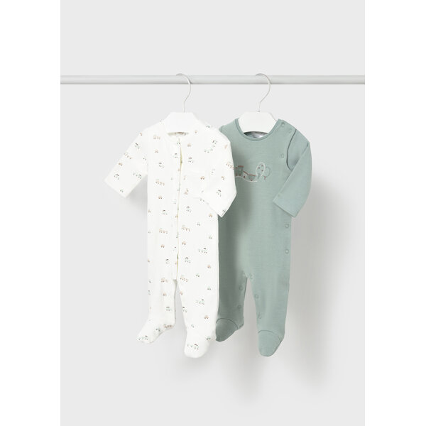 ΒΡΕΦΙΚΟ ΣΕΤ 2 ΦΟΡΜΑΚΙΑ ΛΕΥΚΟ ΑΓΟΡΙ MAYORAL 15-02714-041 - Image 1