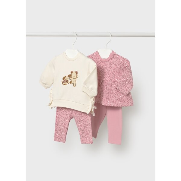 ΒΡΕΦΙΚΟ ΣΕΤ ΚΟΛΑΝ 4ΤΜΧ ΚΟΡΙΤΣΙ MAYORAL 15-02726-090 - Image 1