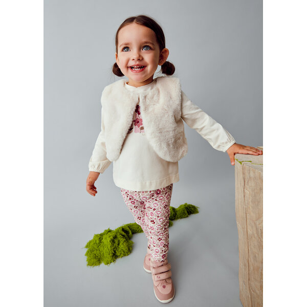 ΠΑΙΔΙΚΟ ΣΕΤ ΜΕ ΚΟΛΑΝ 3ΤΜΧ ΜΠΕΖ ΚΟΡΙΤΣΙ MAYORAL 15-02739-032 - Image 2