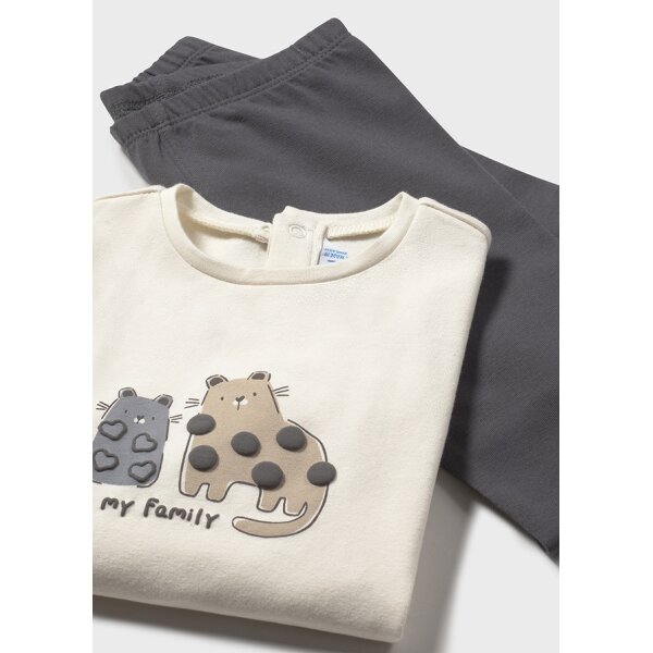 ΠΑΙΔΙΚΟ ΣΕΤ ΚΟΛΑΝ 3ΤΜΧ ΓΚΡΙ ΚΟΡΙΤΣΙ MAYORAL 15-02743-041 - Image 5