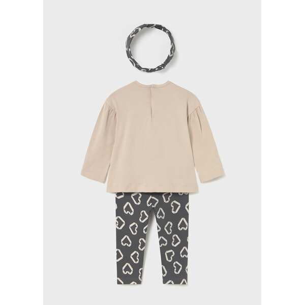 ΠΑΙΔΙΚΟ ΣΕΤ ΚΟΛΑΝ ΜΕ ΚΟΡΔΕΛΑ ΓΚΡΙ ΚΟΡΙΤΣΙ MAYORAL 15-02744-010 - Image 2