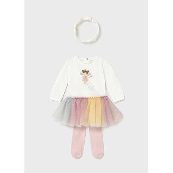 ΒΡΕΦΙΚΟ ΣΕΤ ΚΟΡΜΑΚΙ ΜΕ ΤΟΥΤΟΥ ΚΟΡΙΤΣΙ MAYORAL 15-02810-018 - Image 1