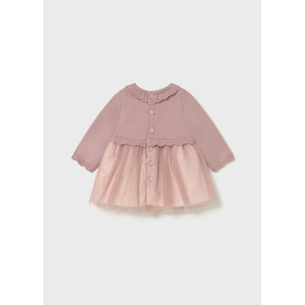 ΒΡΕΦΙΚΟ ΦΟΡΕΜΑ ΠΛΕΧΤΟ ΡΟΖ ΚΟΡΙΤΣΙ MAYORAL 15-02815-030 - Image 2