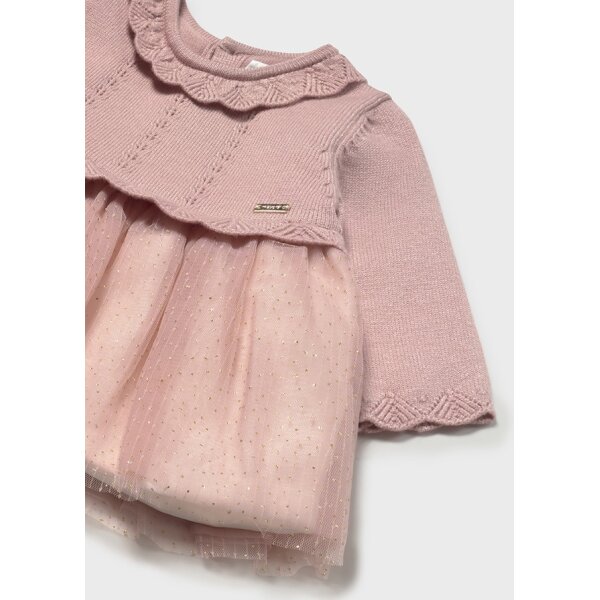 ΒΡΕΦΙΚΟ ΦΟΡΕΜΑ ΠΛΕΧΤΟ ΡΟΖ ΚΟΡΙΤΣΙ MAYORAL 15-02815-030 - Image 3