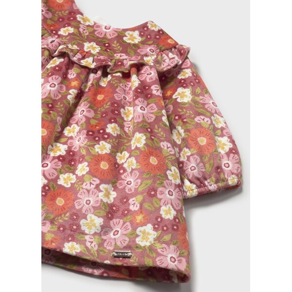 ΒΡΕΦΙΚΟ ΦΟΡΕΜΑ ΒΕΛΟΥΔΙΝΟ ΡΟΖ ΚΟΡΙΤΣΙ MAYORAL 15-02822-050 - Image 2