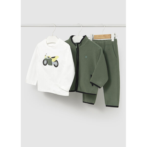 15-02837-024-L-4 ΠΑΙΔΙΚΟ ΣΕΤ ΦΟΡΜΑ FLEECE ΠΡΑΣΙΝΟ ΑΓΟΡΙ MAYORAL 15-02837-024 - Image 1