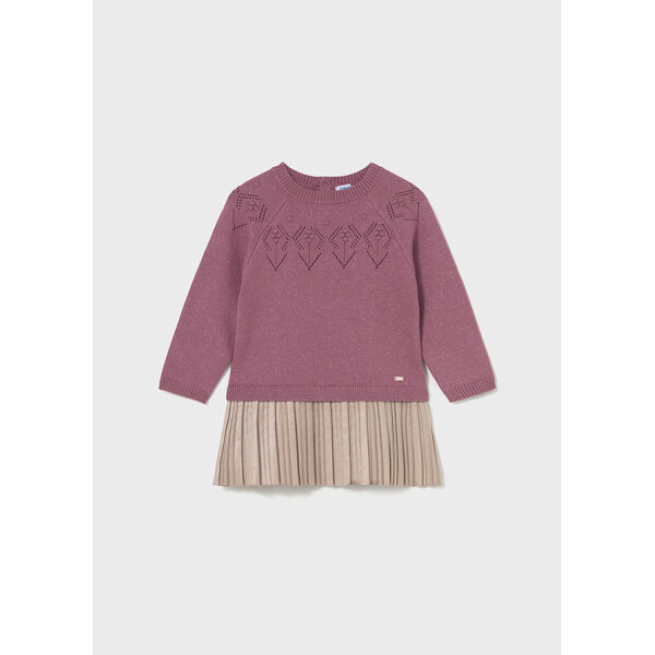 ΠΑΙΔΙΚΟ ΦΟΡΕΜΑ  ΠΛΕΧΤΟ ΡΟΖ ΚΟΡΙΤΣΙ MAYORAL 15-02908-036 - Image 1