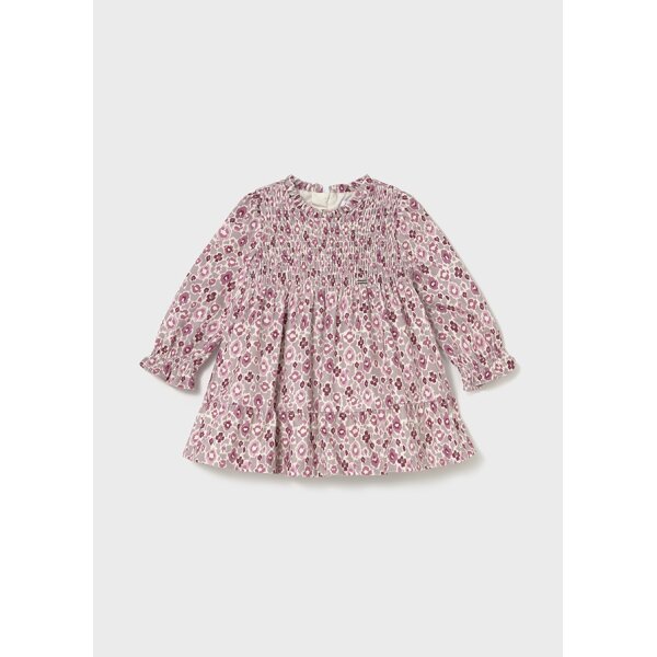 ΠΑΙΔΙΚΟ ΦΟΡΕΜΑ ΒΕΛΟΥΔΙΝΟ ΣΤΑΜΠΩΤΟ ΜΠΕΖ ΚΟΡΙΤΣΙ MAYORAL 15-02909-025 - Image 1