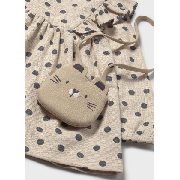 ΠΑΙΔΙΚΟ ΦΟΡΕΜΑ ΣΤΑΜΠΩΤΟ ΜΕ ΤΣΑΝΤΑ ΜΠΕΖ ΚΟΡΙΤΣΙ MAYORAL 15-02920-092 - Image 3