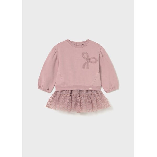 ΠΑΙΔΙΚΟ ΣΕΤ ΜΕ ΦΟΥΣΤΑ ΤΟΥΛΙ ΜΠΕΖ ΚΟΡΙΤΣΙ MAYORAL 15-02923-032 - Image 1