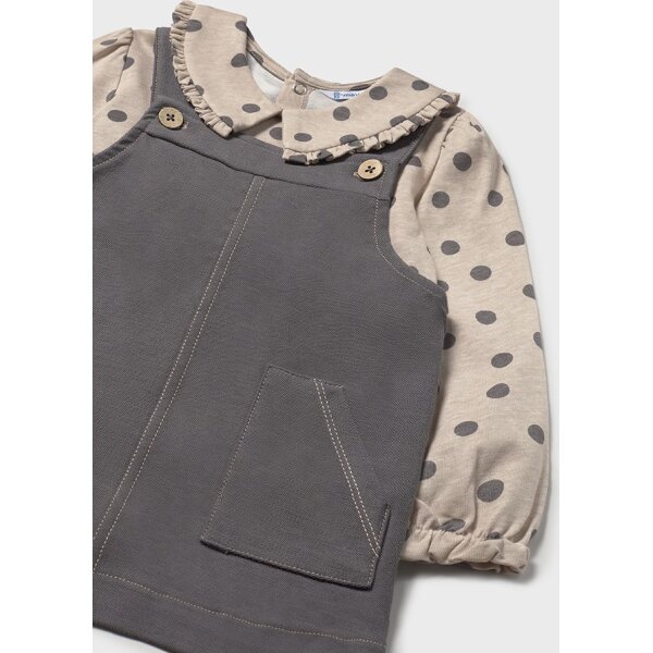 ΠΑΙΔΙΚΟ ΣΕΤ ΦΟΥΣΤΑ ΣΑΛΟΠΕΤΑ ΓΚΡΙ ΚΟΡΙΤΣΙ MAYORAL 15-02926-060 - Image 3