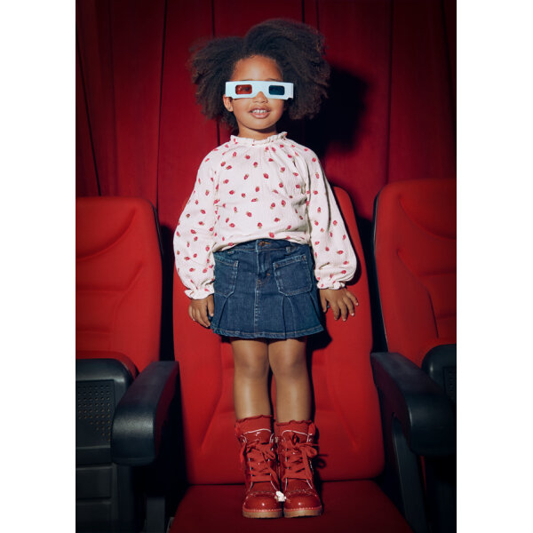 15-04003-048-L-3 ΠΑΙΔΙΚΗ ΜΠΛΟΥΖΑ ΜΑΚΟ ΓΚΟΦΡΕ  ΚΟΡΙΤΣΙ MAYORAL 15-04003-048 - Image 4