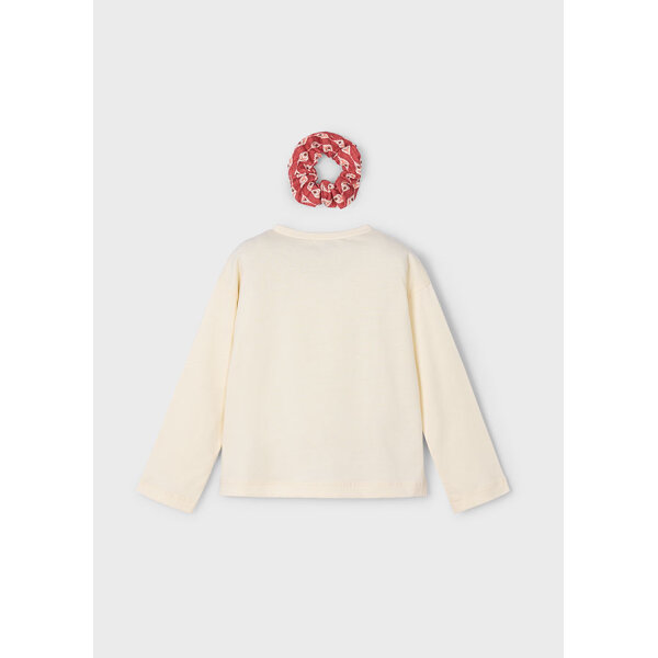 ΠΑΙΔΙΚΗ ΜΠΛΟΥΖΑ ΕΚΡΟΥ/ΚΟΚΚΙΝΟ ΚΟΡΙΤΣΙ MAYORAL 15-04006-083 - Image 5