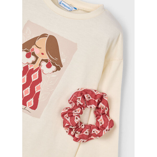 ΠΑΙΔΙΚΗ ΜΠΛΟΥΖΑ ΕΚΡΟΥ/ΚΟΚΚΙΝΟ ΚΟΡΙΤΣΙ MAYORAL 15-04006-083 - Image 6