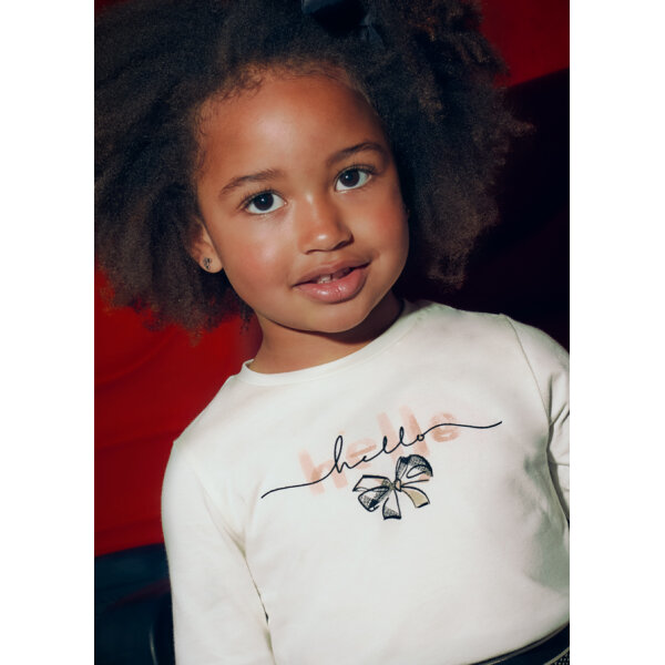 ΠΑΙΔΙΚΗ ΜΠΛΟΥΖΑ ΜΑΥΡΟ ΚΟΡΙΤΣΙ MAYORAL 15-04008-059 - Image 3