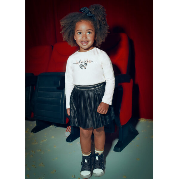 ΠΑΙΔΙΚΗ ΜΠΛΟΥΖΑ ΜΑΥΡΟ ΚΟΡΙΤΣΙ MAYORAL 15-04008-059 - Image 4