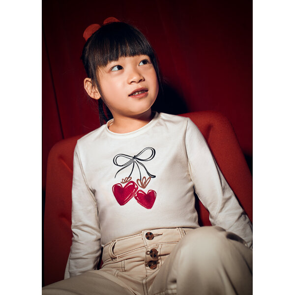 ΠΑΙΔΙΚΗ ΜΠΛΟΥΖΑ ΚΟΚΚΙΝΟ ΚΟΡΙΤΣΙ MAYORAL 15-04008-060 - Image 1