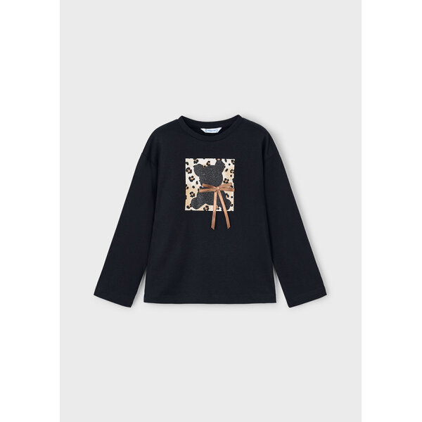 ΠΑΙΔΙΚΗ ΜΠΛΟΥΖΑ ΜΑΥΡΟ ΚΟΡΙΤΣΙ MAYORAL 15-04010-072 - Image 1