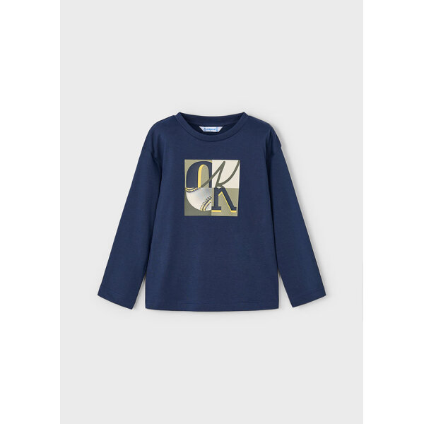 ΠΑΙΔΙΚΗ ΜΠΛΟΥΖΑ ΜΠΛΕ ΑΓΟΡΙ MAYORAL 15-04076-078 - Image 1