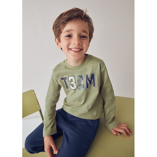 15-04077-082-L-1 ΠΑΙΔΙΚΗ ΜΠΛΟΥΖΑ ΠΡΑΣΙΝΟ ΑΓΟΡΙ MAYORAL 15-04077-082 - Image 1