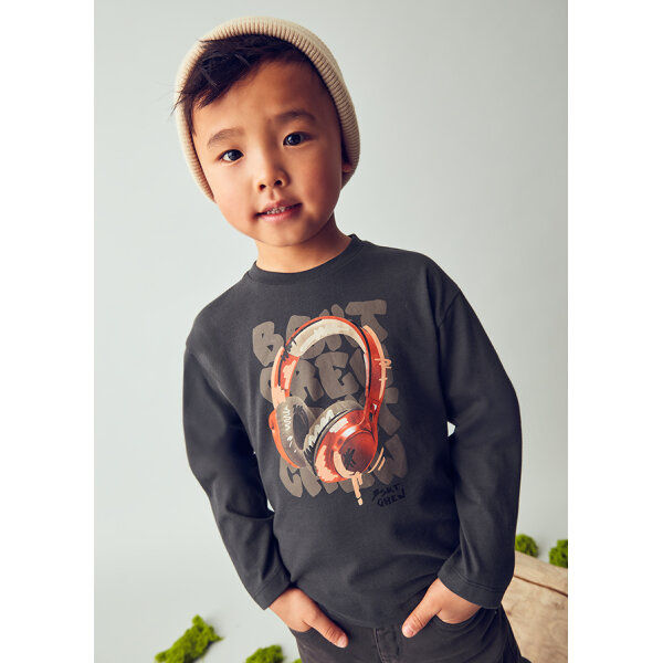 ΠΑΙΔΙΚΗ ΜΠΛΟΥΖΑ ΓΚΡΙ ΑΓΟΡΙ MAYORAL 15-04080-093 - Image 1