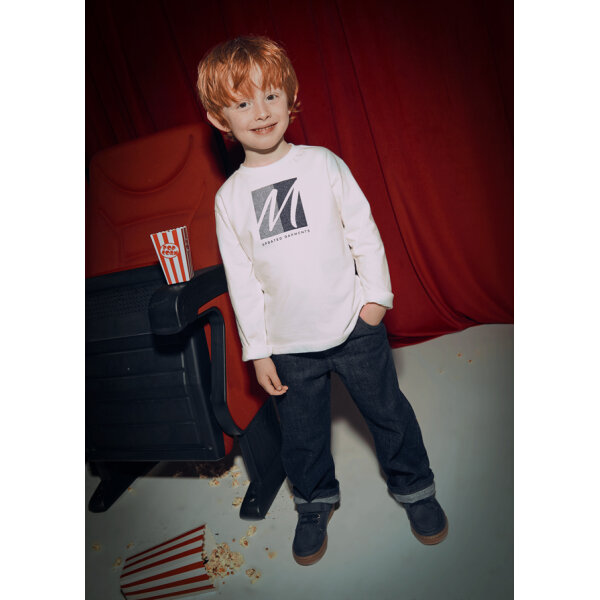 ΠΑΙΔΙΚΗ ΜΠΛΟΥΖΑ ΑΠΛΙΚΕ ΕΚΡΟΥ ΑΓΟΡΙ MAYORAL 15-04086-026 - Image 1