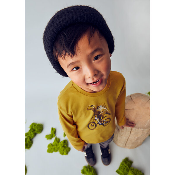 ΠΑΙΔΙΚΗ ΜΠΛΟΥΖΑ "DINO" ΜΟΥΣΤΑΡΔΙ ΑΓΟΡΙ MAYORAL 15-04087-030 - Image 2