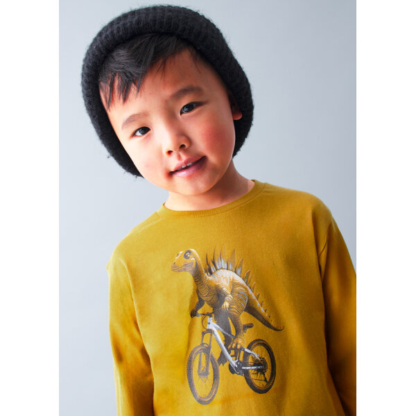 ΠΑΙΔΙΚΗ ΜΠΛΟΥΖΑ "DINO" ΜΟΥΣΤΑΡΔΙ ΑΓΟΡΙ MAYORAL 15-04087-030 - Image 3