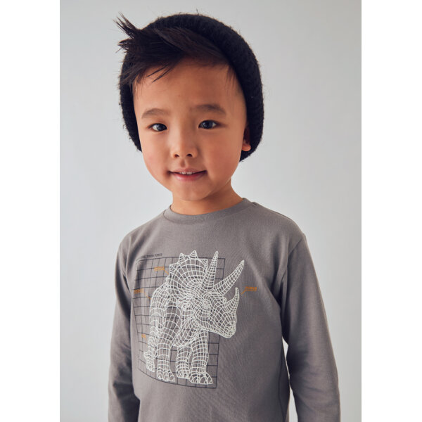 ΠΑΙΔΙΚΗ ΜΠΛΟΥΖΑ ΓΚΡΙ ΑΓΟΡΙ MAYORAL 15-04088-035 - Image 2