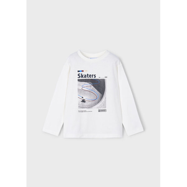 ΠΑΙΔΙΚΟ ΣΕΤ 2 ΜΠΛΟΥΖΕΣ ΕΚΡΟΥ/ΜΠΛΕ ΑΓΟΡΙ MAYORAL 15-04091-051 - Image 4