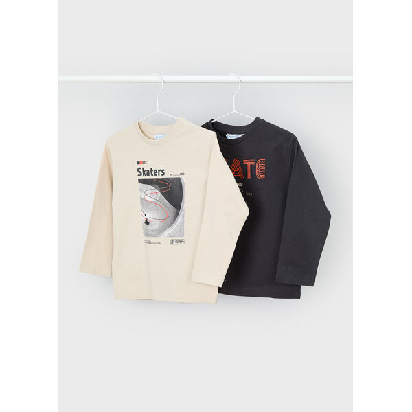 15-04091-054-L-4 ΠΑΙΔΙΚΟ ΣΕΤ 2 ΜΠΛΟΥΖΕΣ ΜΠΕΖ ΑΓΟΡΙ MAYORAL 15-04091-054 - Image 1