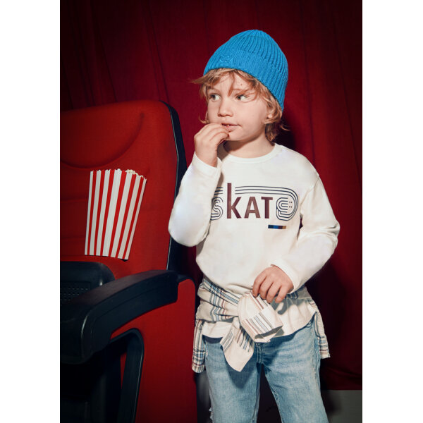 ΠΑΙΔΙΚΗ ΜΠΛΟΥΖΑ "SKATE" ΕΚΡΟΥ ΑΓΟΡΙ MAYORAL 15-04092-074 - Image 3