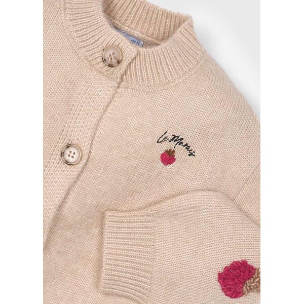 ΠΑΙΔΙΚΗ ΖΑΚΕΤΑ ΠΛΕΧΤΗ ΜΠΕΖ/ΚΟΚΚΙΝΟ ΚΟΡΙΤΣΙ MAYORAL 15-04309-010 - Image 5