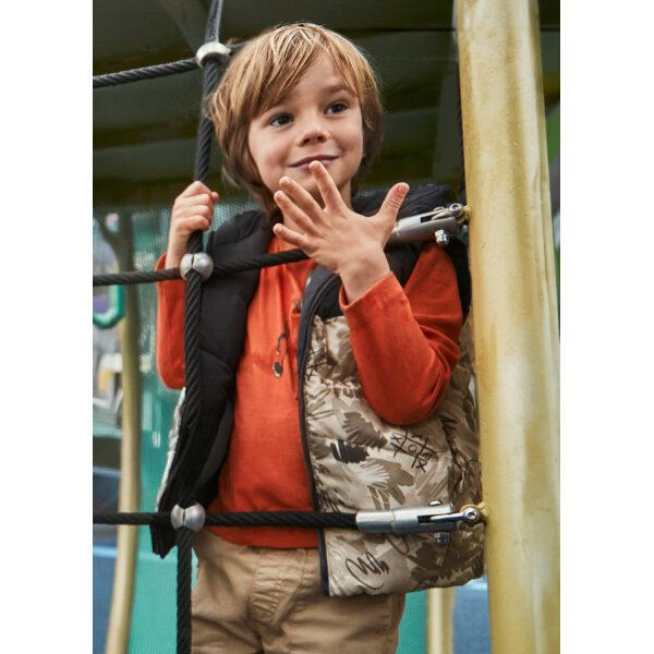 ΠΑΙΔΙΚΟ ΓΙΛΕΚΟ ΓΚΡΙ ΔΙΠΛΗΣ ΟΨΗΣ ΑΓΟΡΙ MAYORAL 15-04382-050 - Image 2